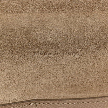 Grained Calfskin Mini Belt Bag Light Taupe