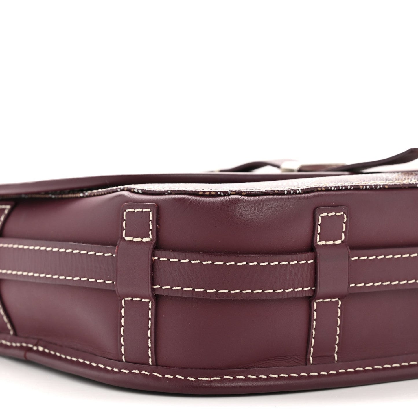 Goyardine Belvedere II PM Messenger Bag Bordeaux
