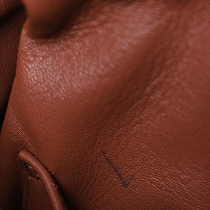 Nappa Lambskin Small Featherlight Puzzle Bag Pecan