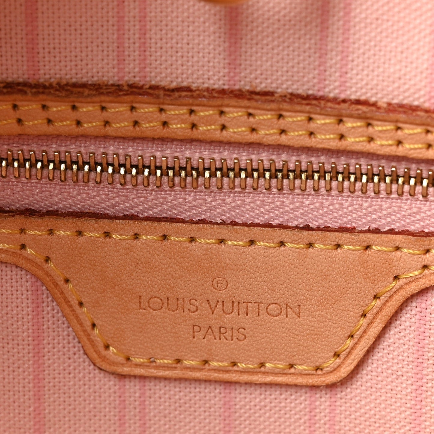Damier Azur Neo Neverfull MM Rose Ballerine