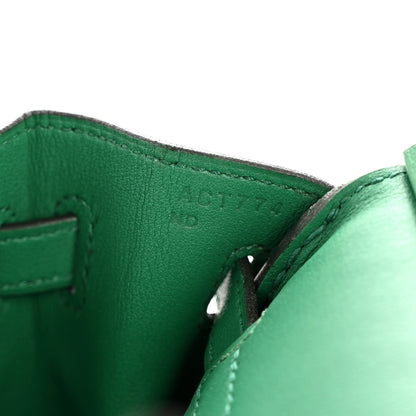 Swift Birkin 25 Vert Vertigo