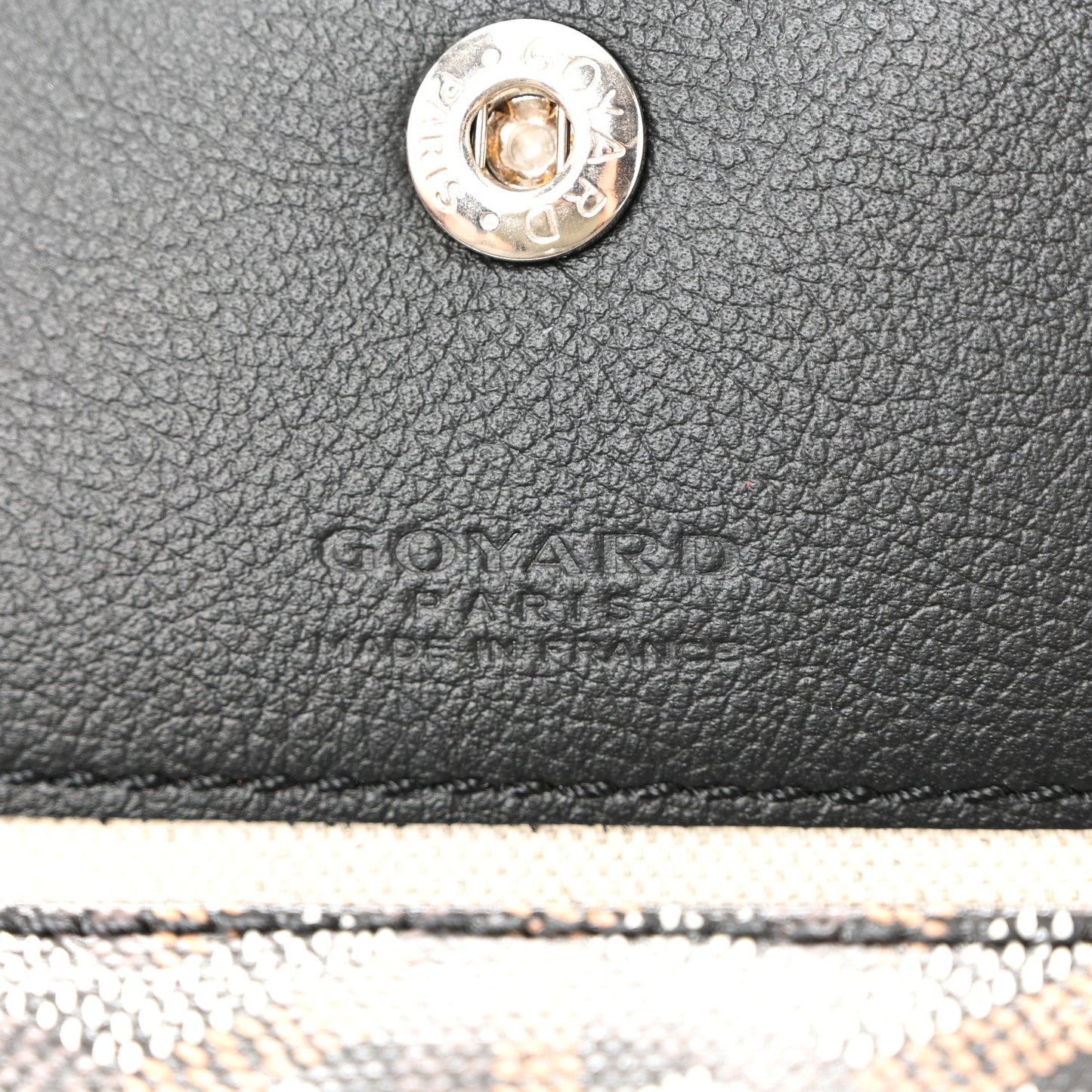 Goyardine Boheme Hobo Black