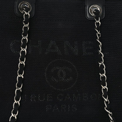Canvas Medium Deauville Tote Black