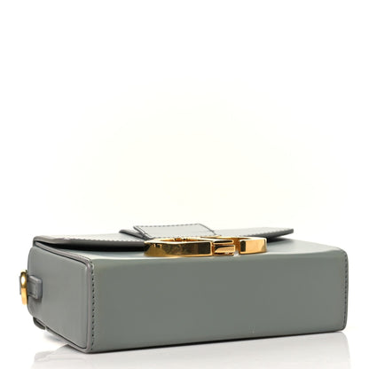 Box Calfskin 30 Montaigne Box Bag Gray