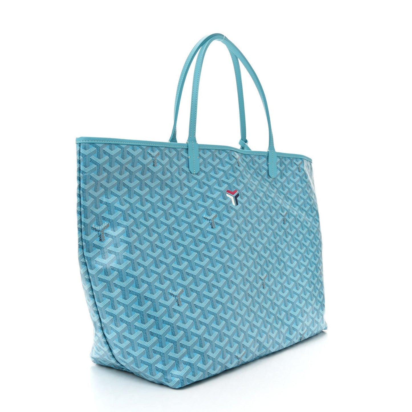 Goyardine Saint Louis GM Balise Beach Towel Set Turquoise