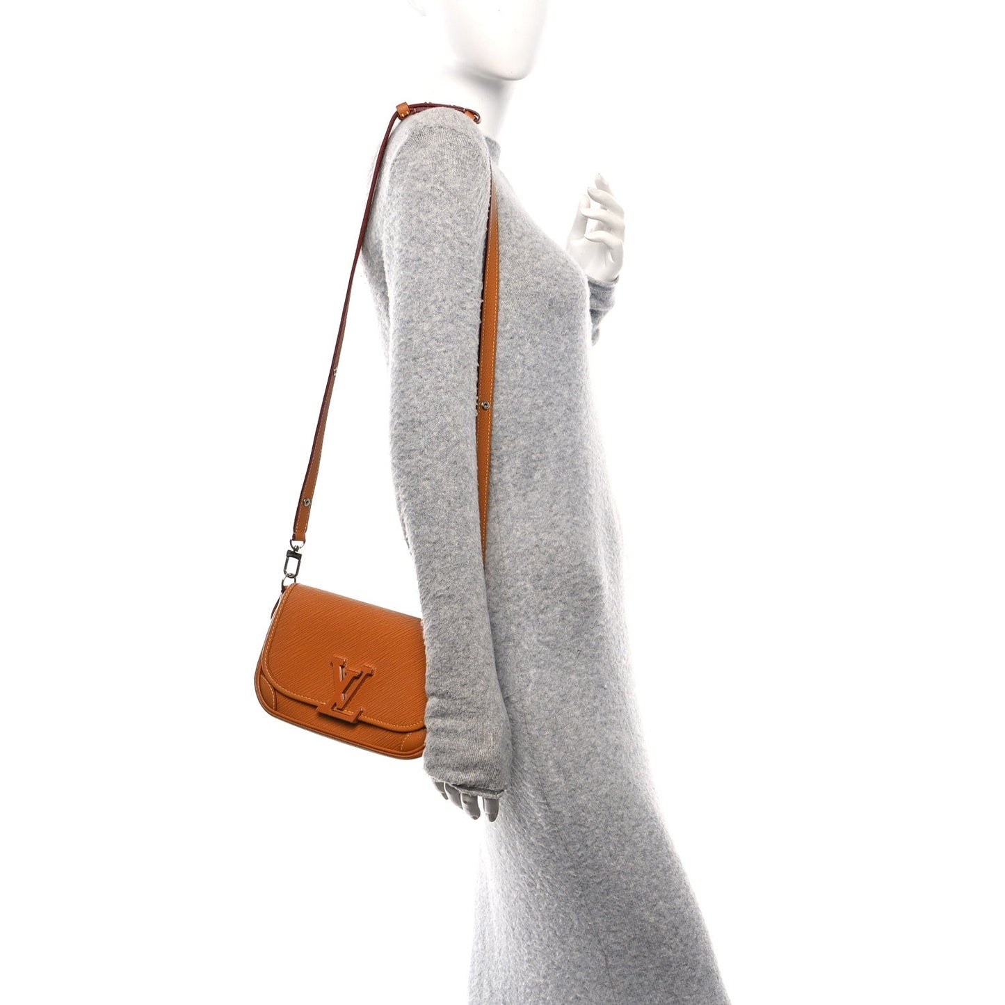 Epi Buci Crossbody Gold Honey