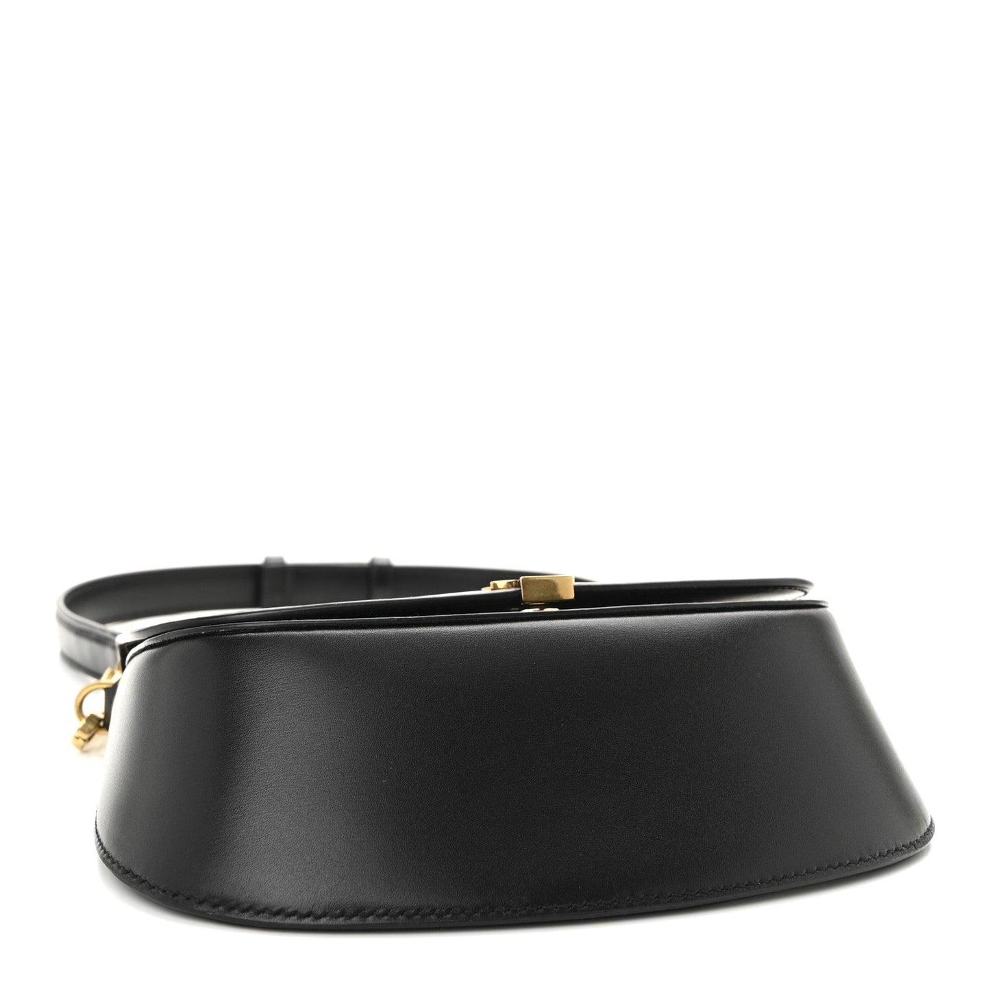 Box Calfskin Voltaire Top Handle Bag Black
