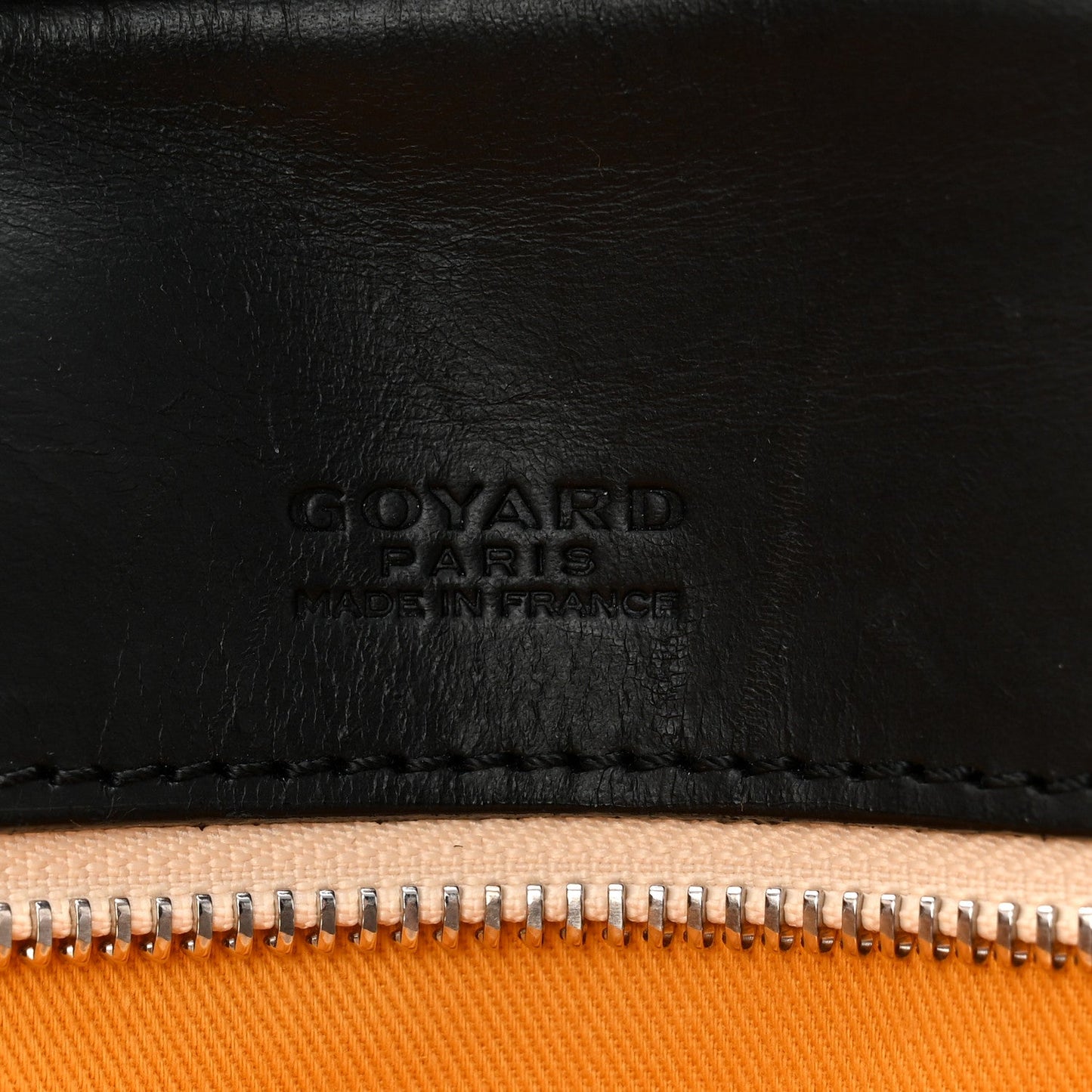 Goyardine Ambassade MM Briefcase Black