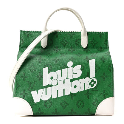 Vintage Monogram Everyday LV Litter Green