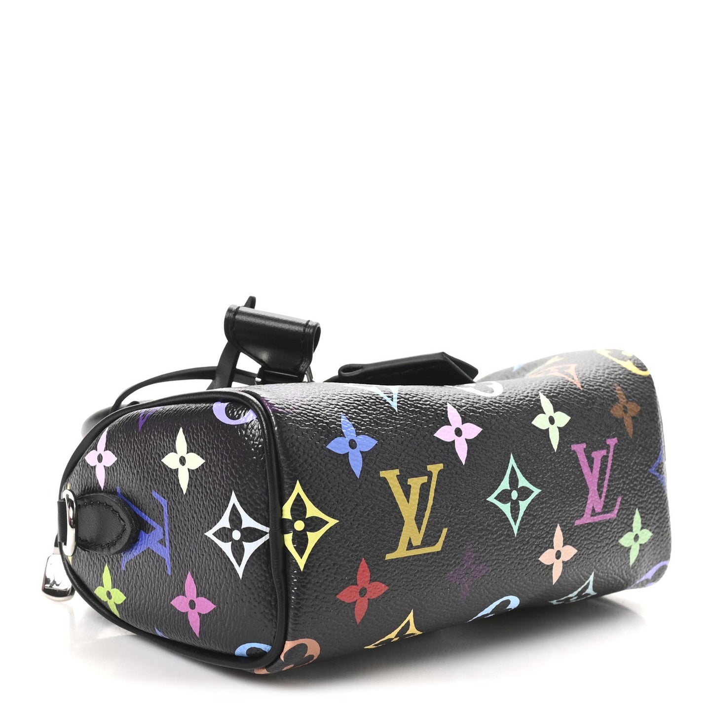 LV X TM Monogram Multicolor Nano Speedy Black