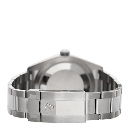 Stainless Steel 18K White Gold 42mm Oyster Perpetual Sky-Dweller Watch Mint Green 336934