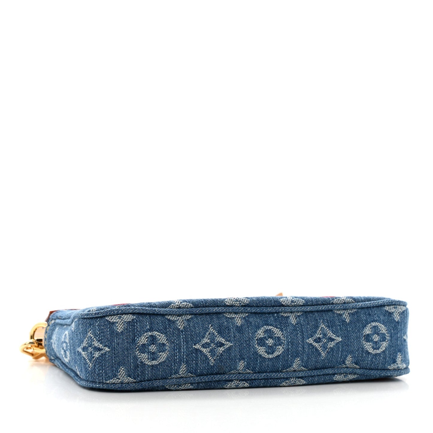 LV X TM Monogram Denim Cerises Pochette Accessories Blue