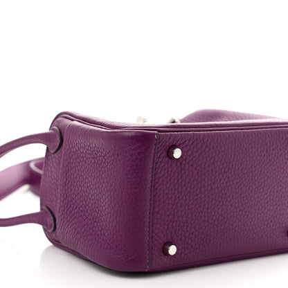 Taurillon Clemence Mini Lindy 20 Anemone