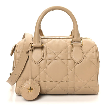Calfskin Macrocannage Groove 20 Bag Biscuit