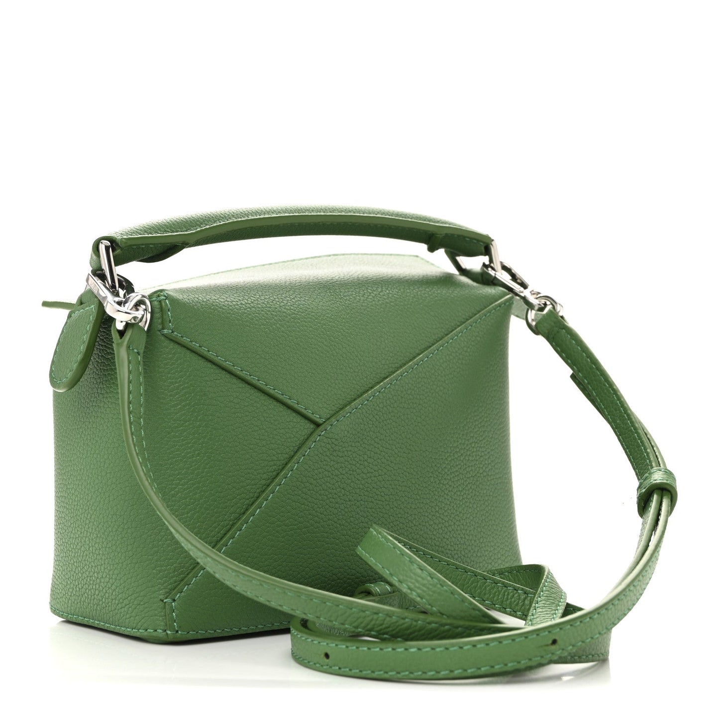 Calfskin Mini Puzzle Edge Bag Tropical