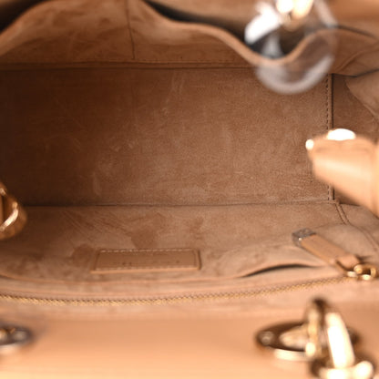 Calfskin Cannage Small The Lady 95.22 Beige