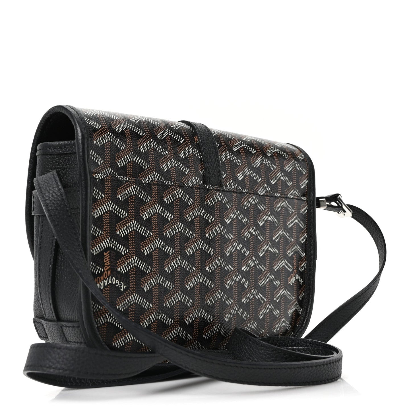 Goyardine Belvedere II PM Messenger Bag Black