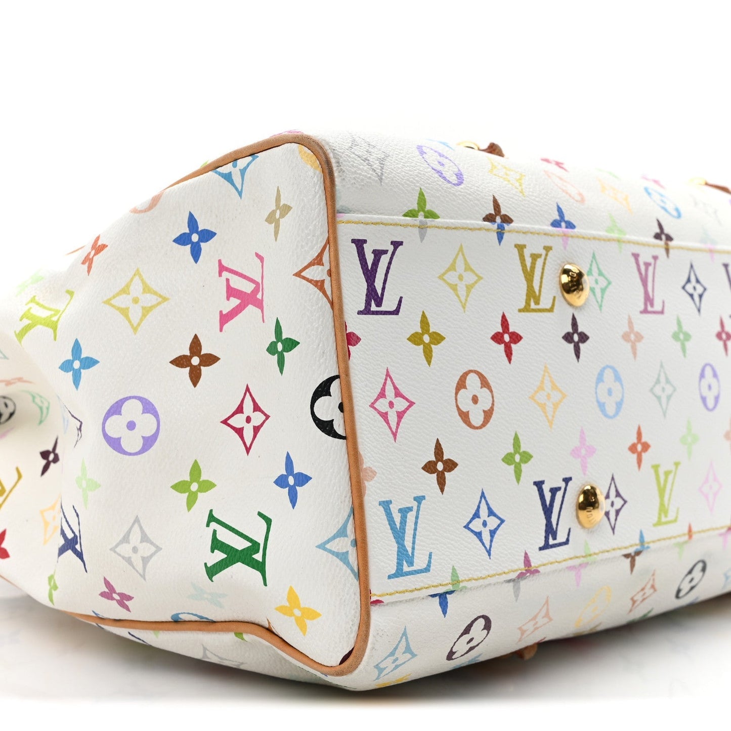 Monogram Multicolor Aurelia GM White
