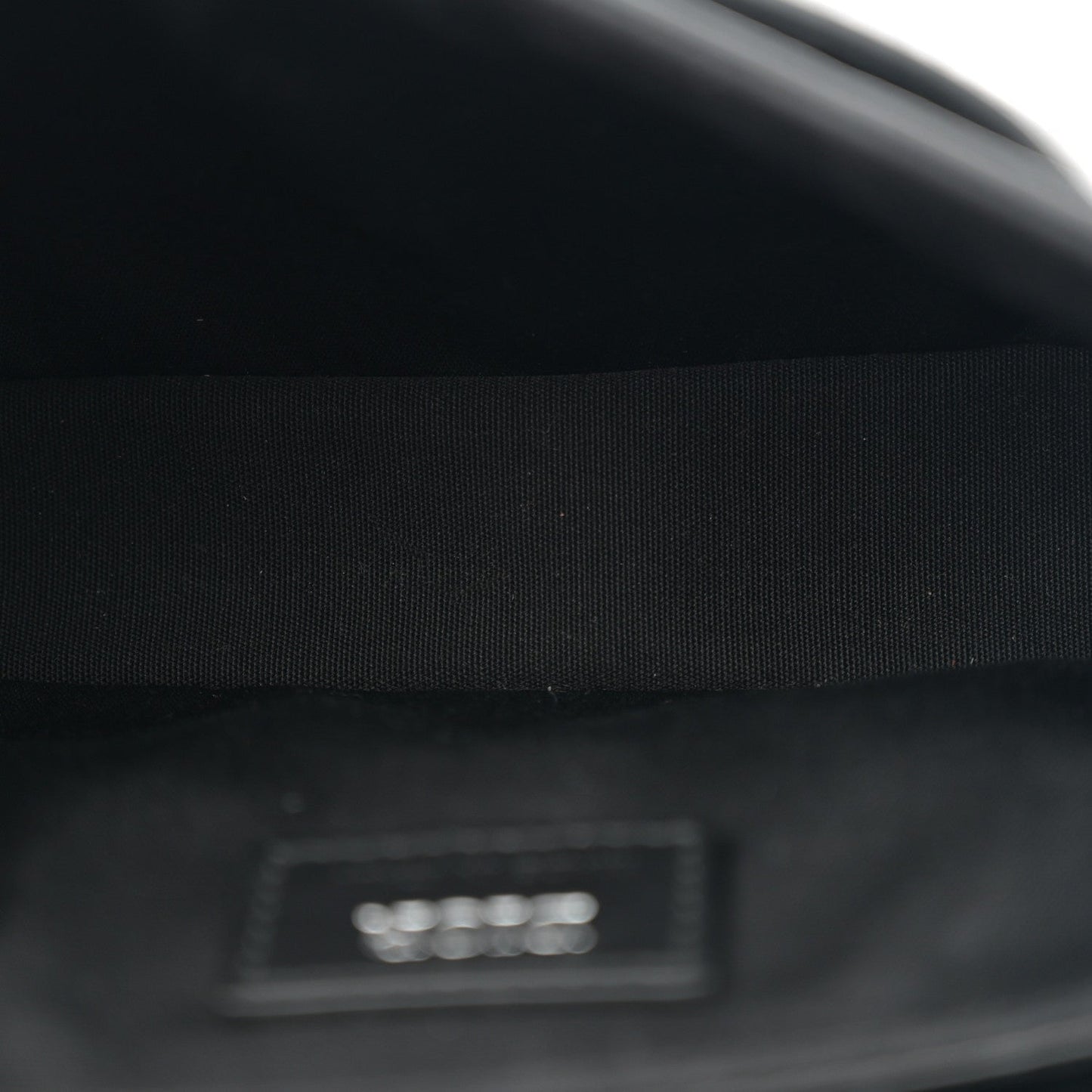 Coated Canvas CD Diamond Mini Hit The Road Bag Black