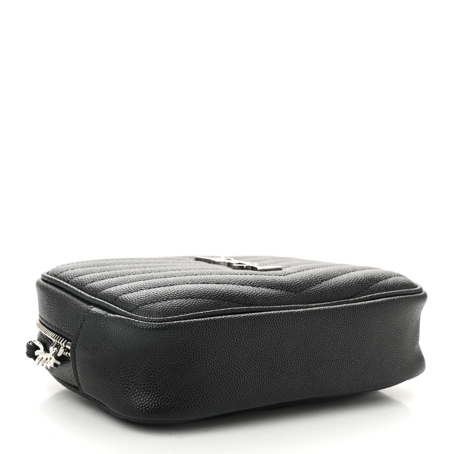 Grain De Poudre Matelasse Monogram Mini Lou Camera Bag Black
