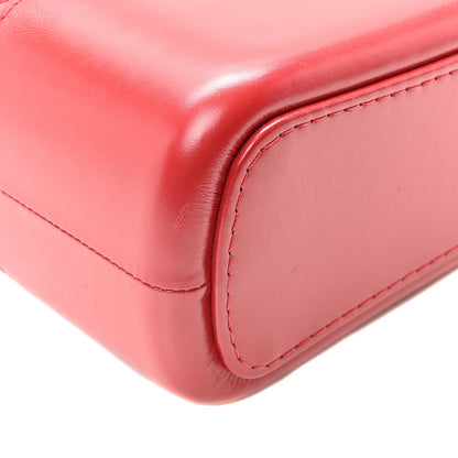 Aged Calfskin Quilted New Medium Gabrielle Hobo Red