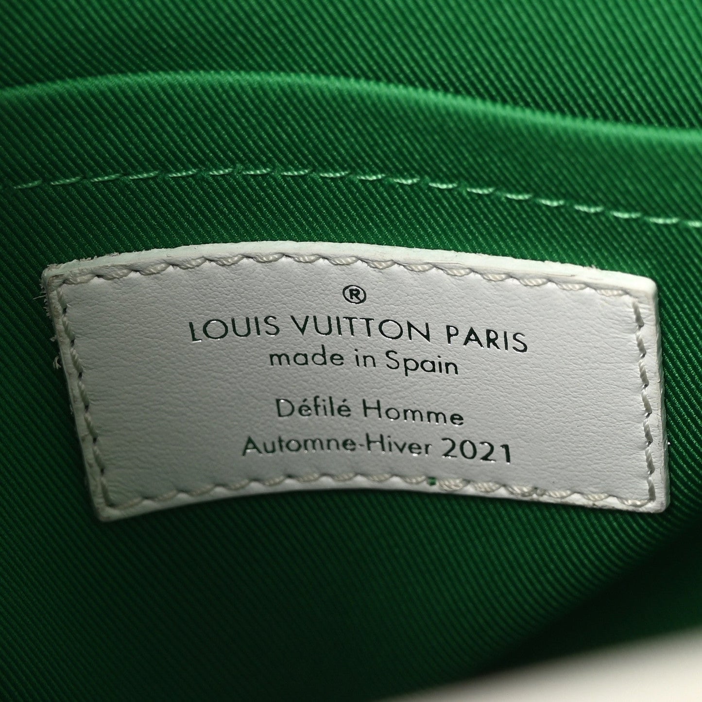 Vintage Monogram Everyday LV Litter Green