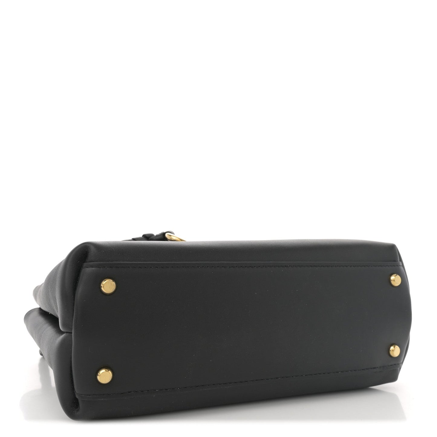 Silky Calfskin Small Ciao Ciao Black