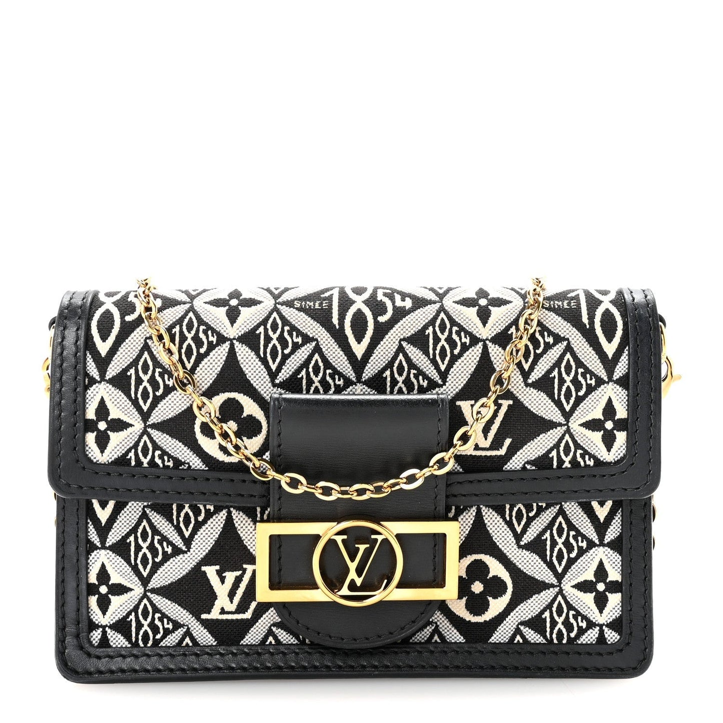 Jacquard Since 1854 Dauphine Chain Wallet Grey