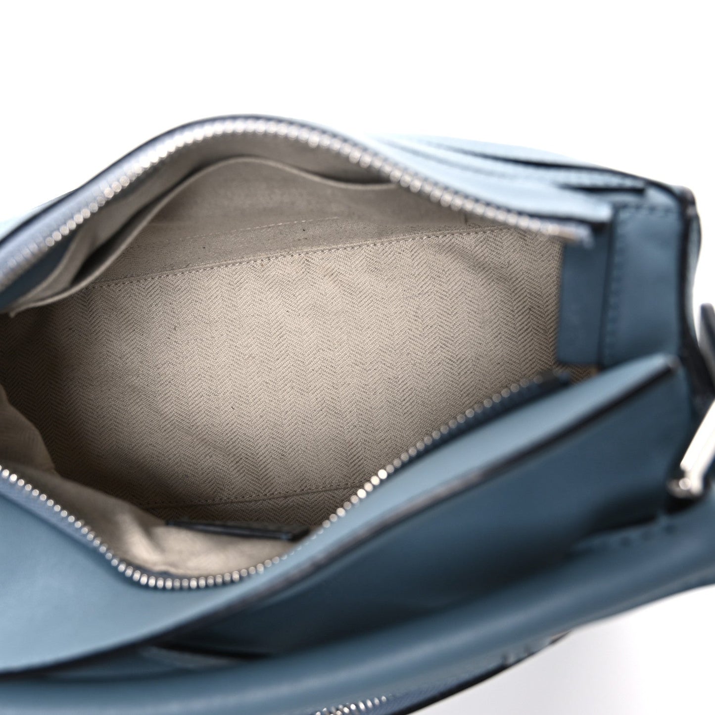 Calfskin Small Puzzle Bag Stone Blue