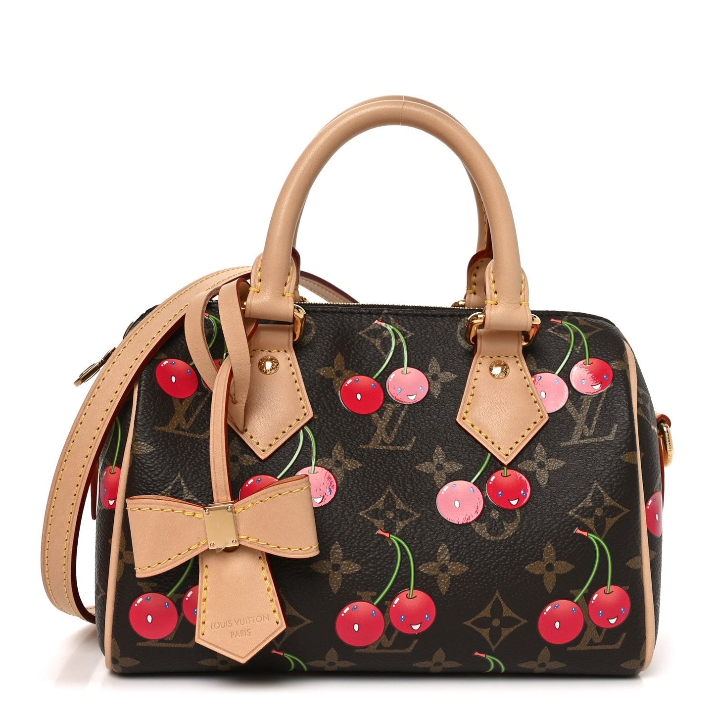 LV X TM Monogram Cerises Speedy Bandouliere 20