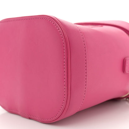 Lambskin Timeless Vanity Cosmetic Case Pink