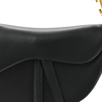 Calfskin Saddle Bag Black