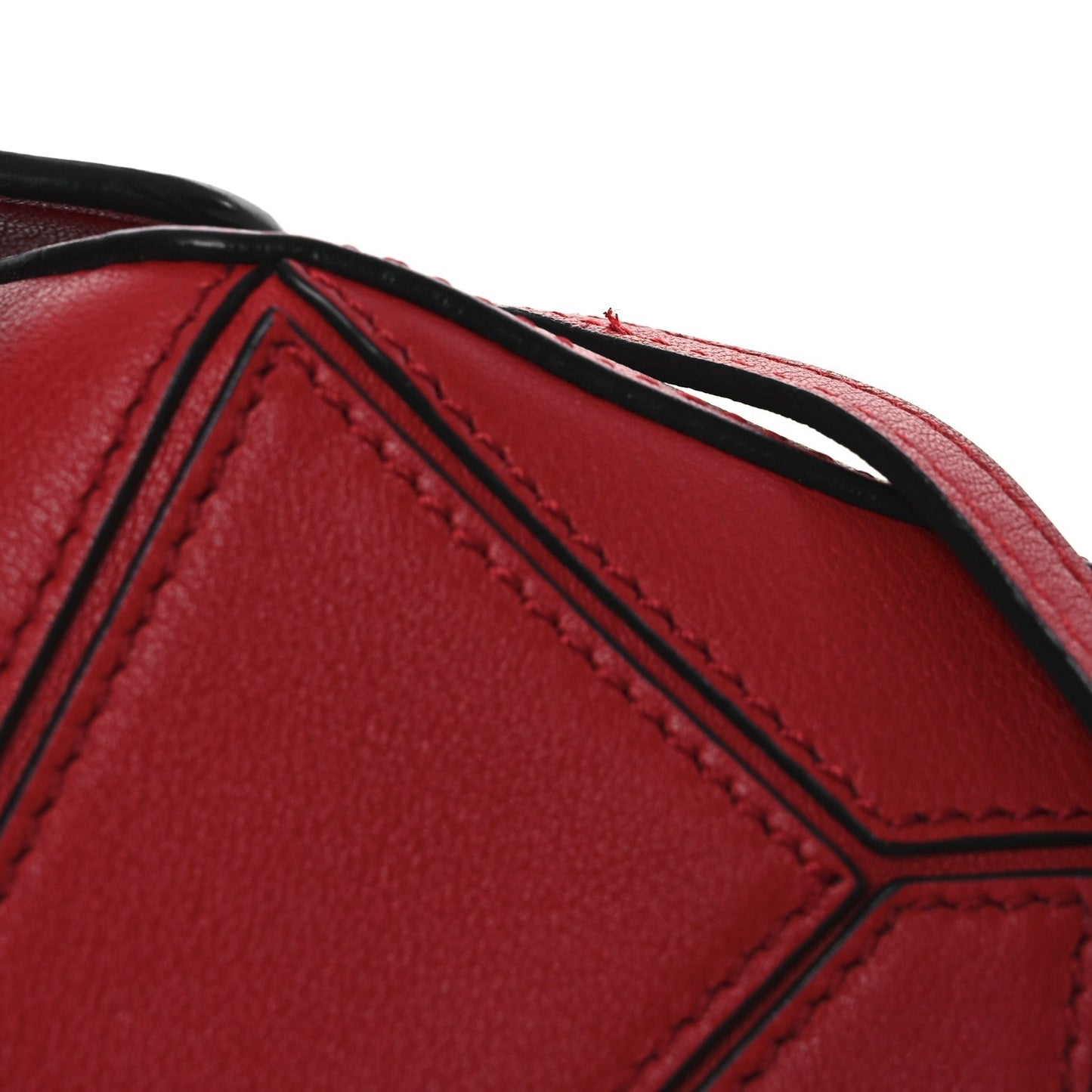Calfskin Mini Puzzle Bag Pomodoro