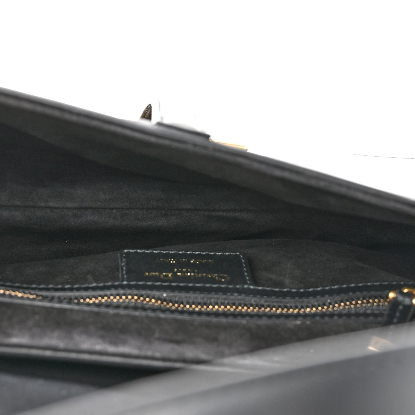 Calfskin Saddle Bag Black