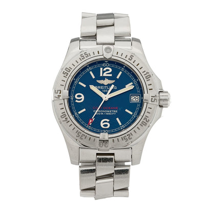 Stainless Steel 33mm Colt Oceane Quartz Watch Blue A77380