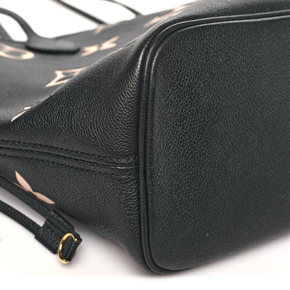 Empreinte Monogram Giant Neverfull MM Black Beige
