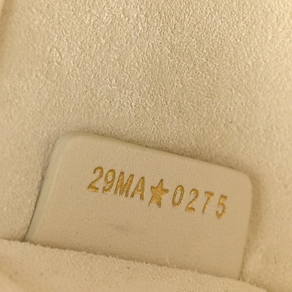 Lambskin Cannage Small Lady D-Joy Latte