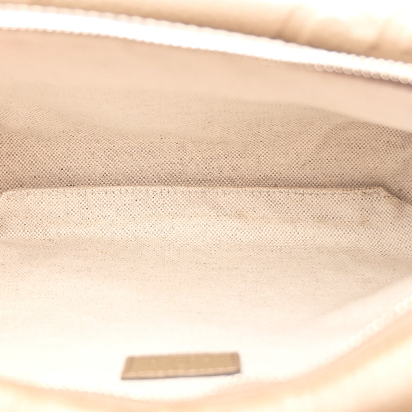 Piuma Calfskin Jumbo GG Embossed Pocket Belt Bag Good Taupe