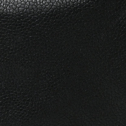 Caviar Quilted Drawstring Backpack Black
