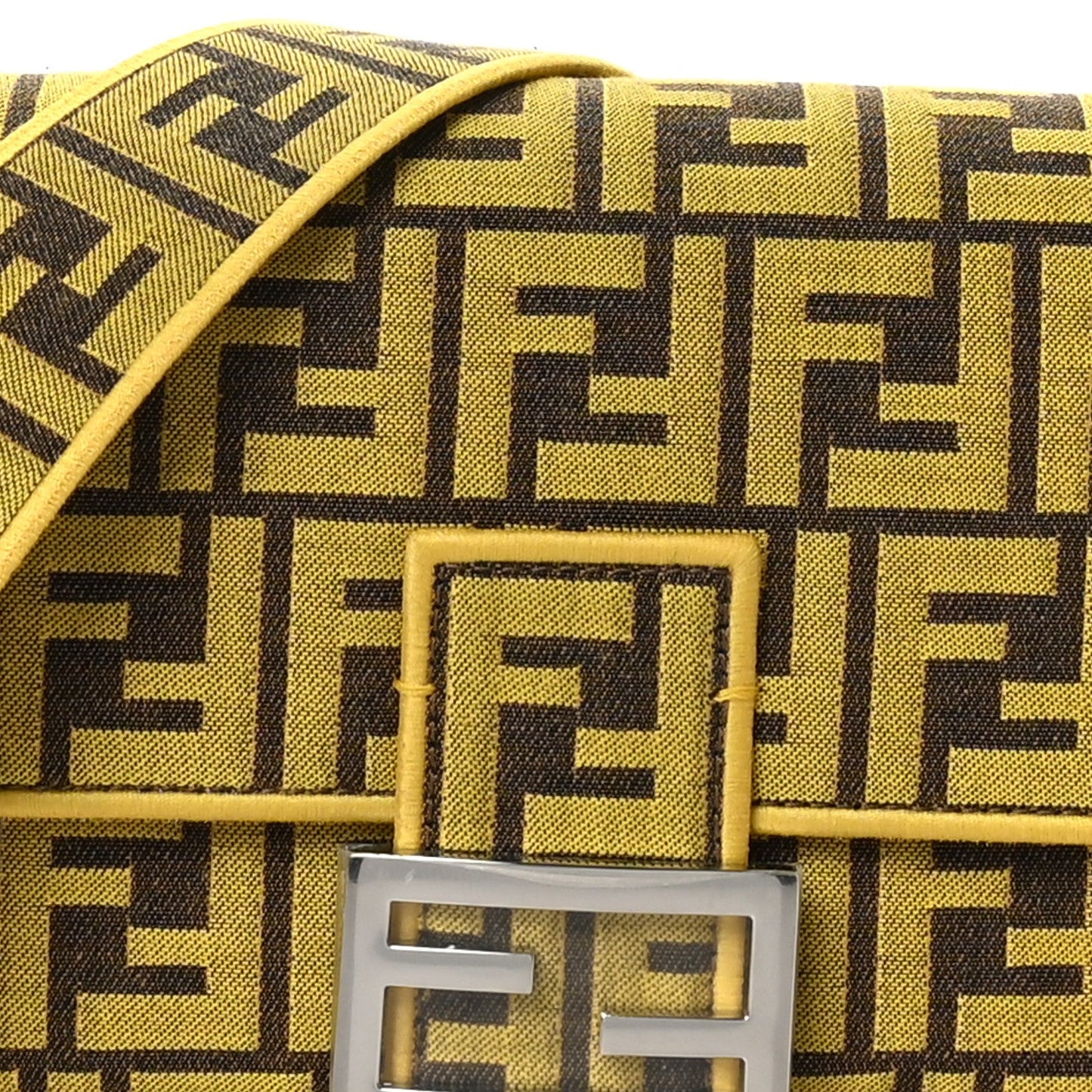 x FRGMT Woven Fabric Jacquard FF Embroidered Baguette Mimosa
