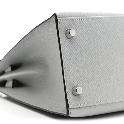 Epsom Kelly Sellier 28 Bleu Glacier