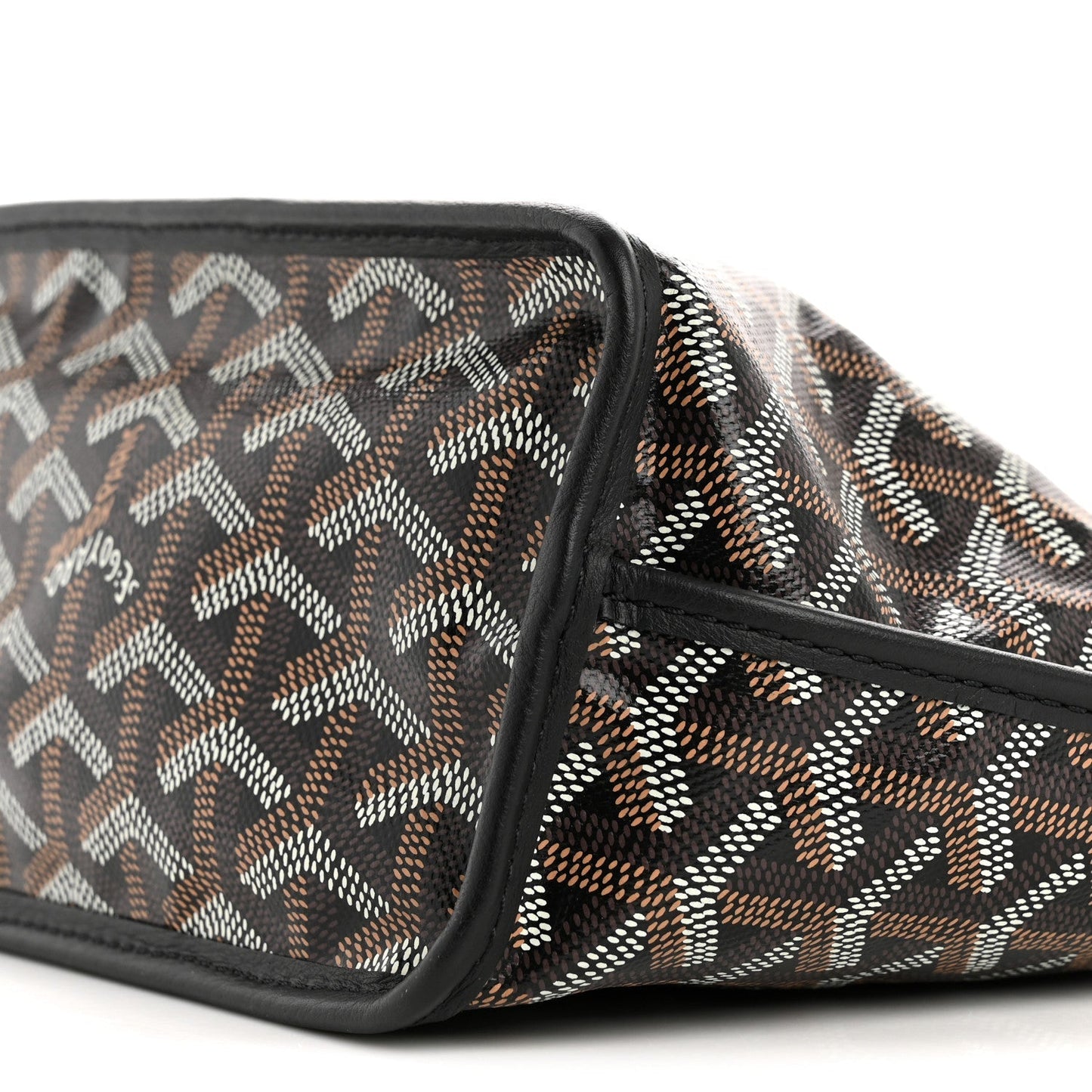 Goyardine Reversible Mini Anjou Black