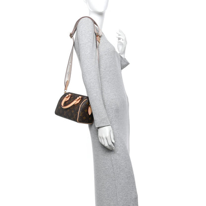 Monogram Speedy Bandouliere 20 Beige