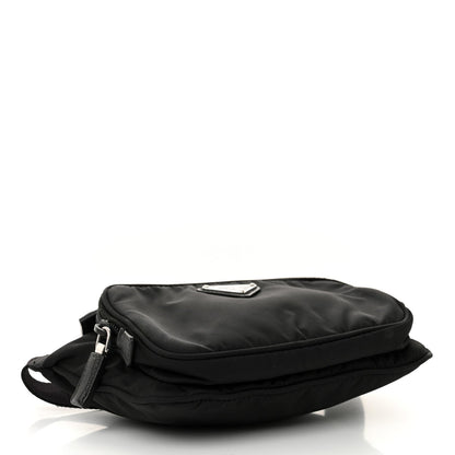 Re-Nylon Saffiano Belt Bag Black