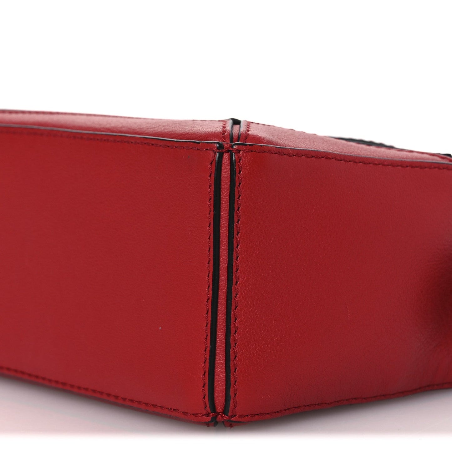 Calfskin Mini Puzzle Bag Pomodoro