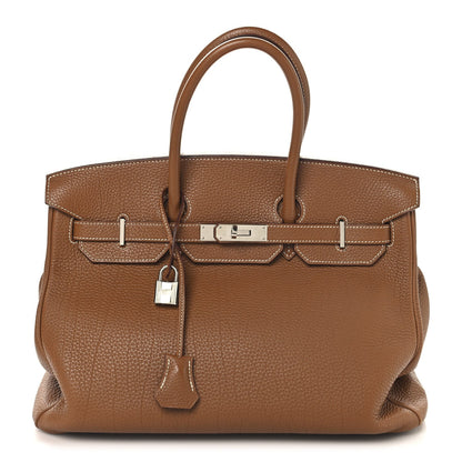 Togo Birkin 35 Gold