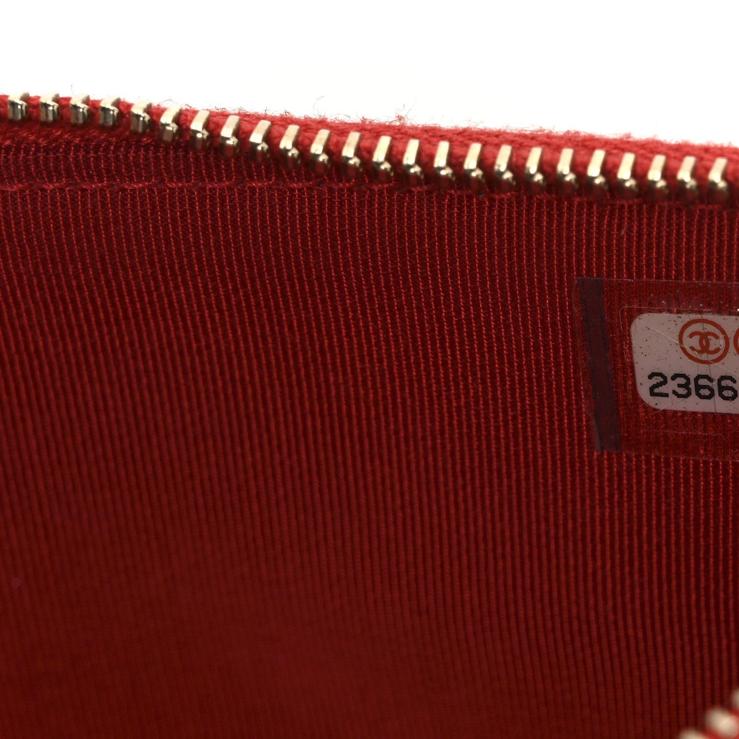 Lambskin Quilted Small Clutch With Chain Red