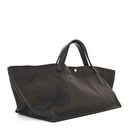 Cotton Twill East West Idaho Tote Dark Grey