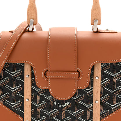 Goyardine Structure Mini Saigon Black Gold