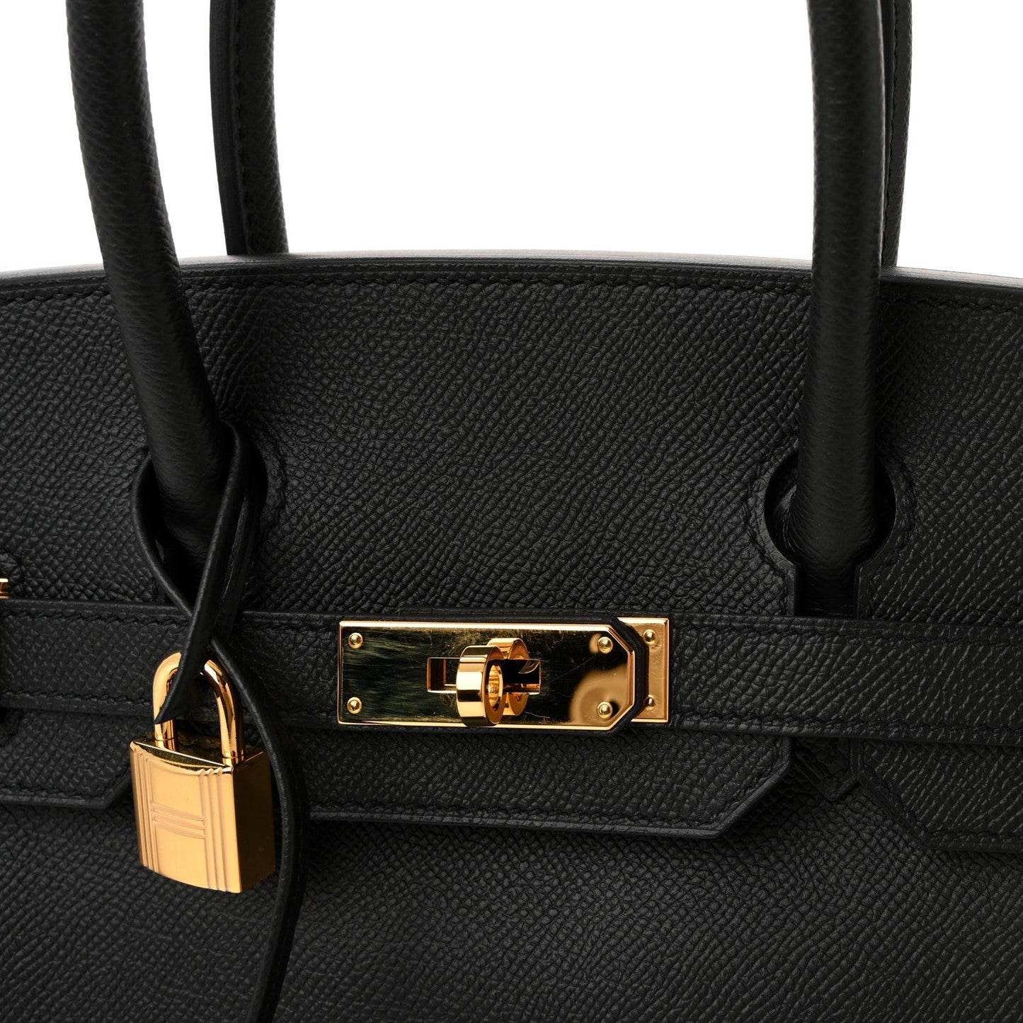 Epsom Birkin 30 Black